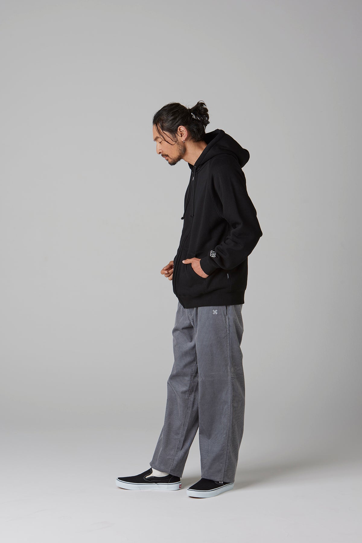 HEAVY PILE ZIP SWEAT HOODIE