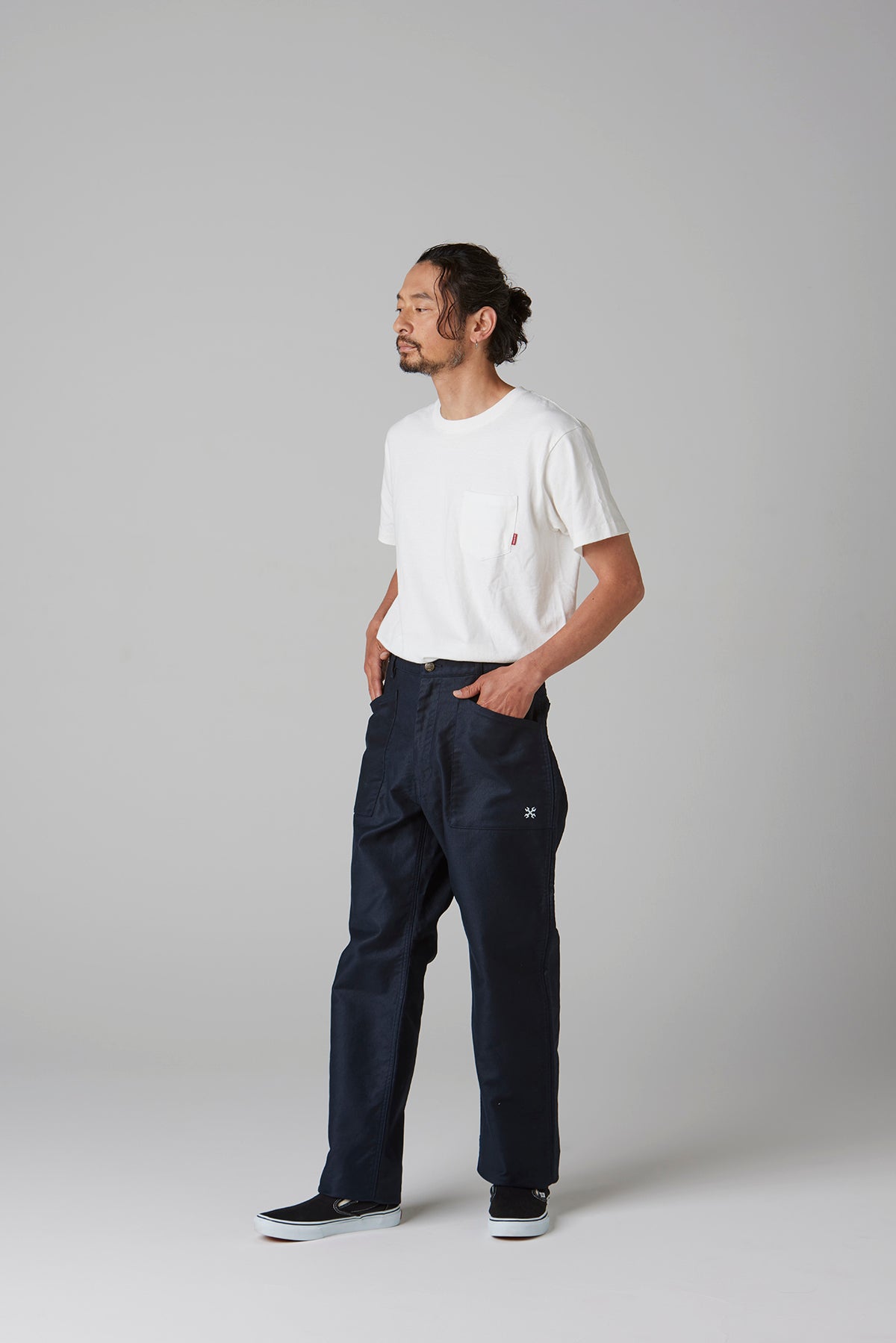 CORD CLOTH SAILOR WORK PANTS