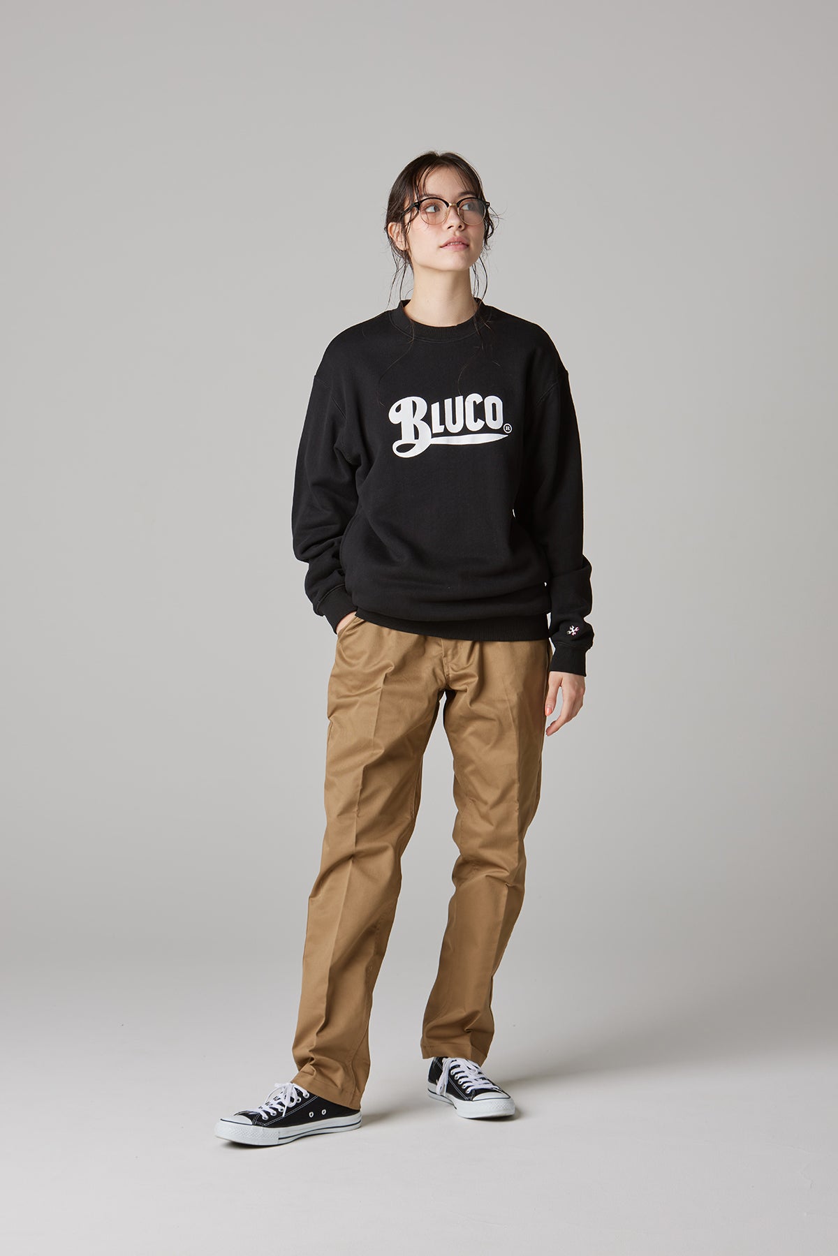 HEAVY PILE  SWEATSHIRTS -Old Logo-