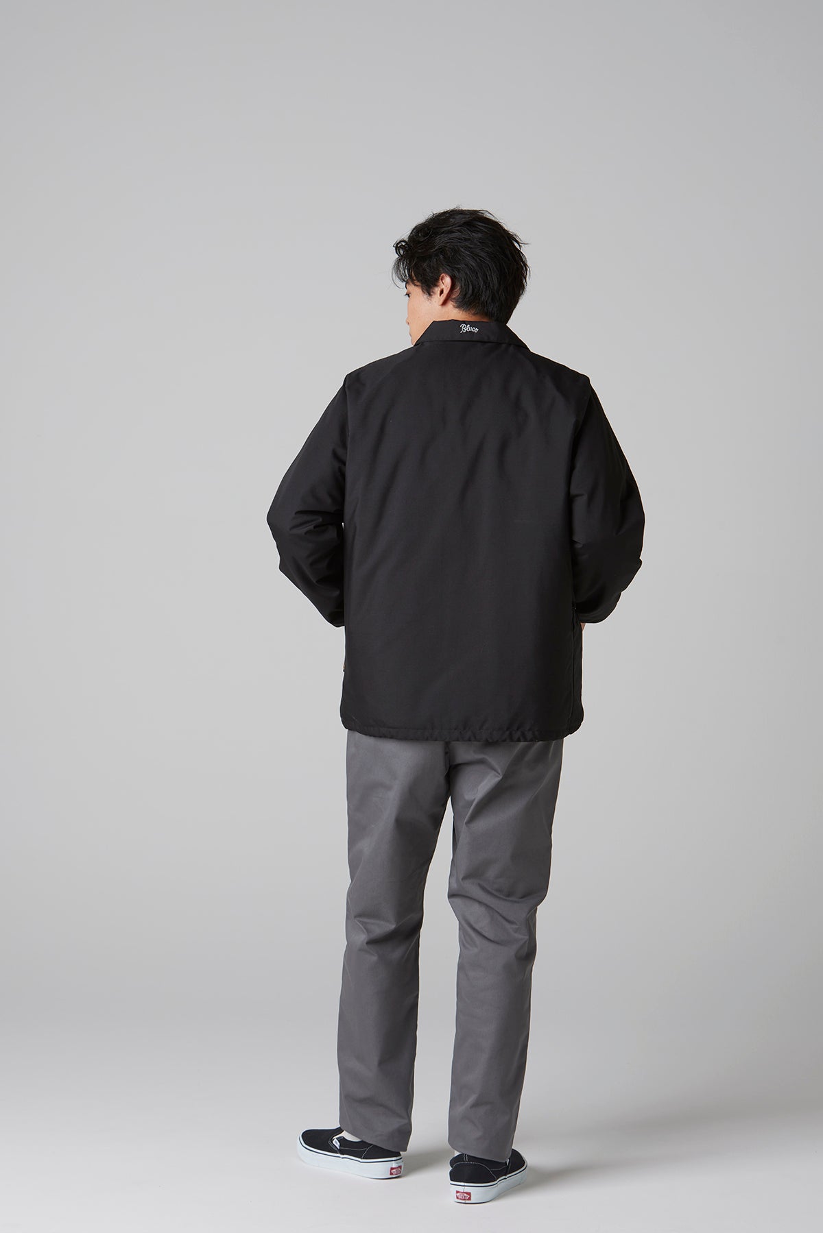 T/C COACH JACKET -QUILTING LINING-