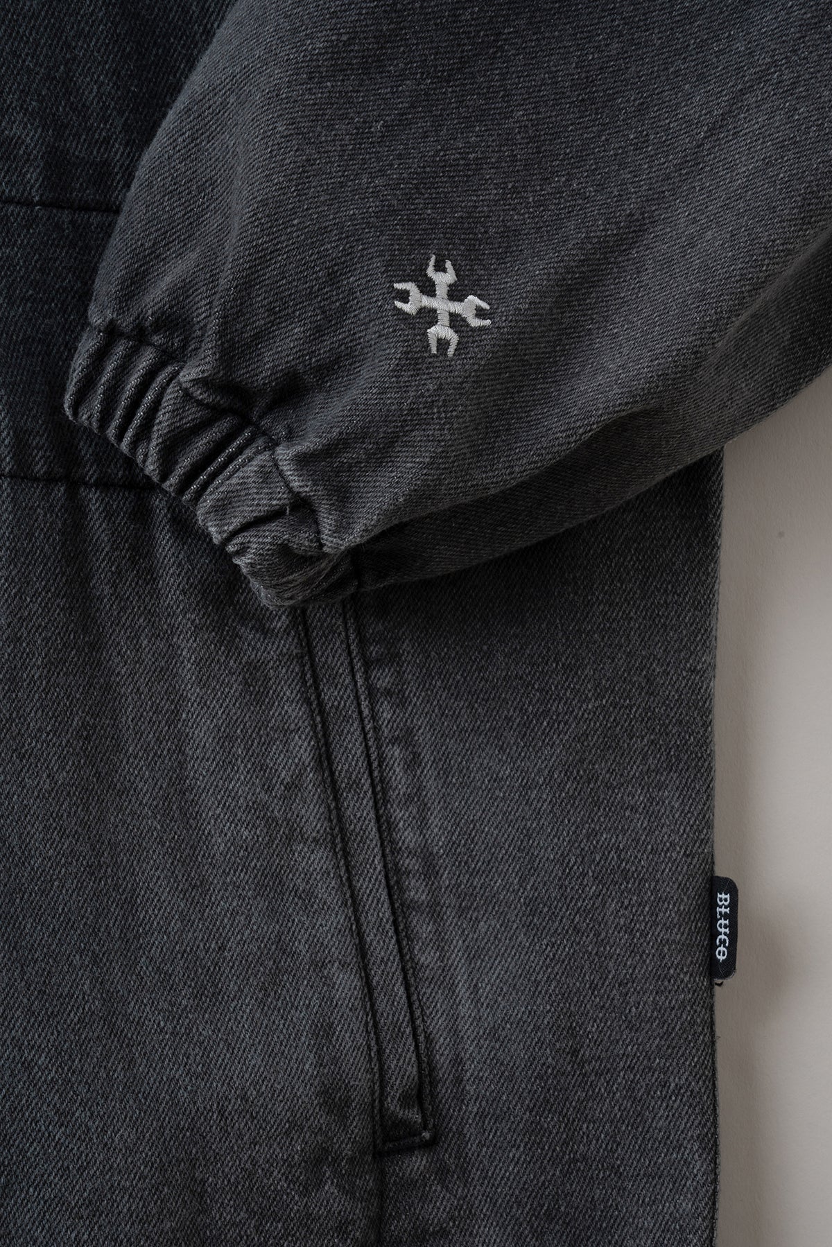 12oz DENIM COACH JACKET – BLUCO. INC