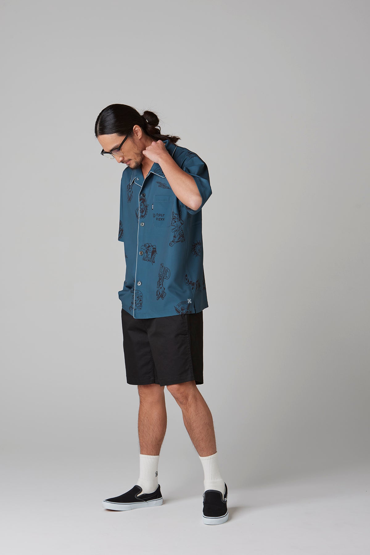 POOLSIDE SHIRT S/S -Tattoo-