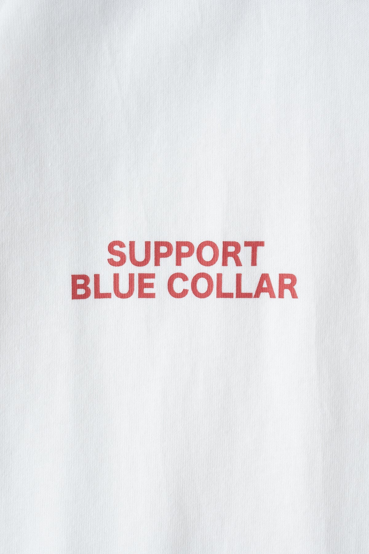 HEAVY DRY COTTON POLO NECK TEE -BWG-