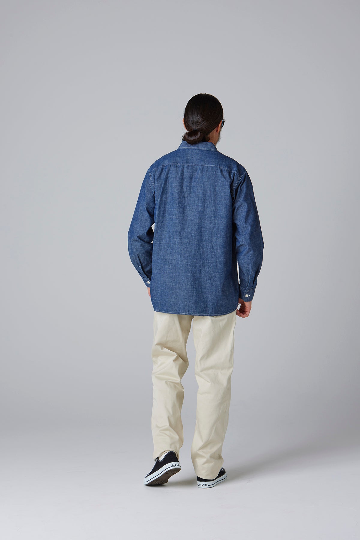 シャンブレーワークシャツ L/S