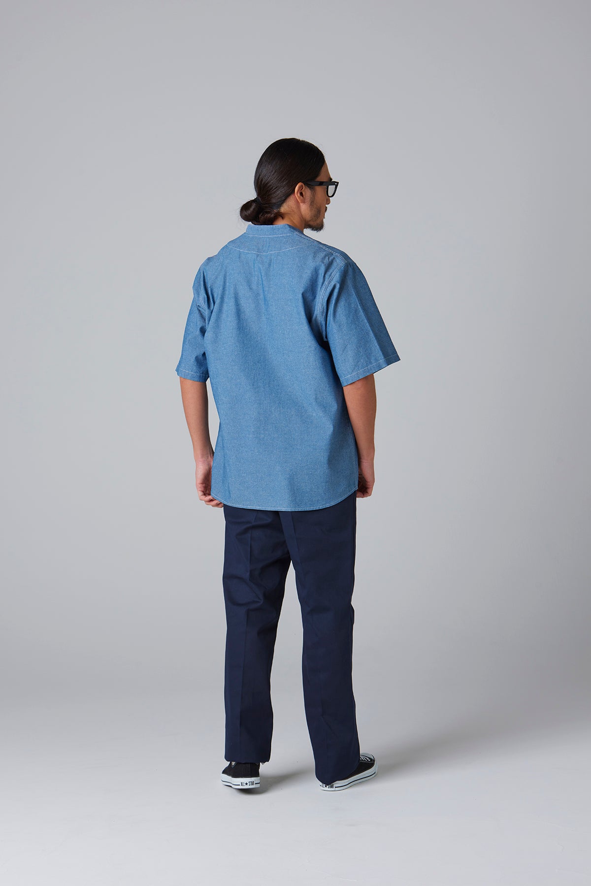 シャンブレーワークシャツ S/S