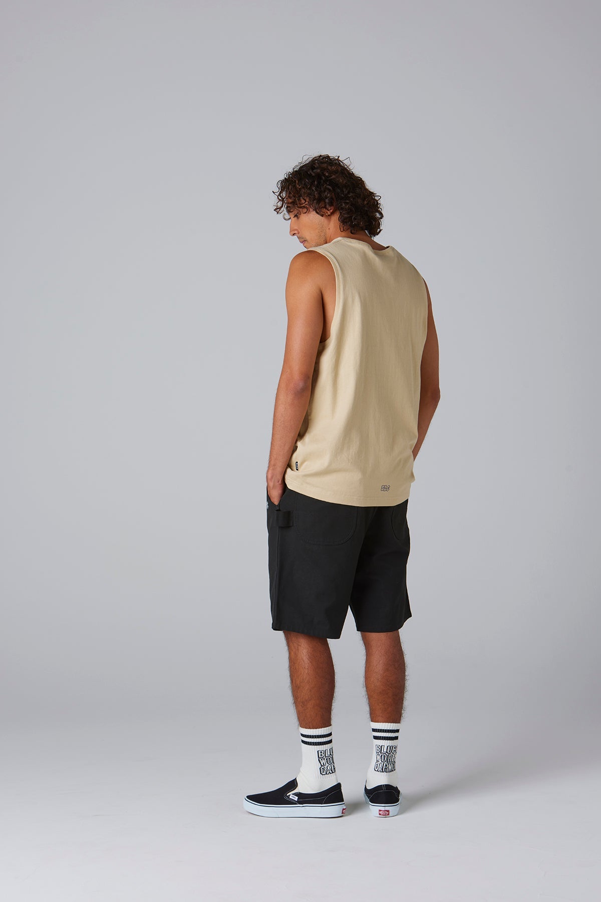 (DOGTOWN×BLUCO) ワンポイントタンクトップ