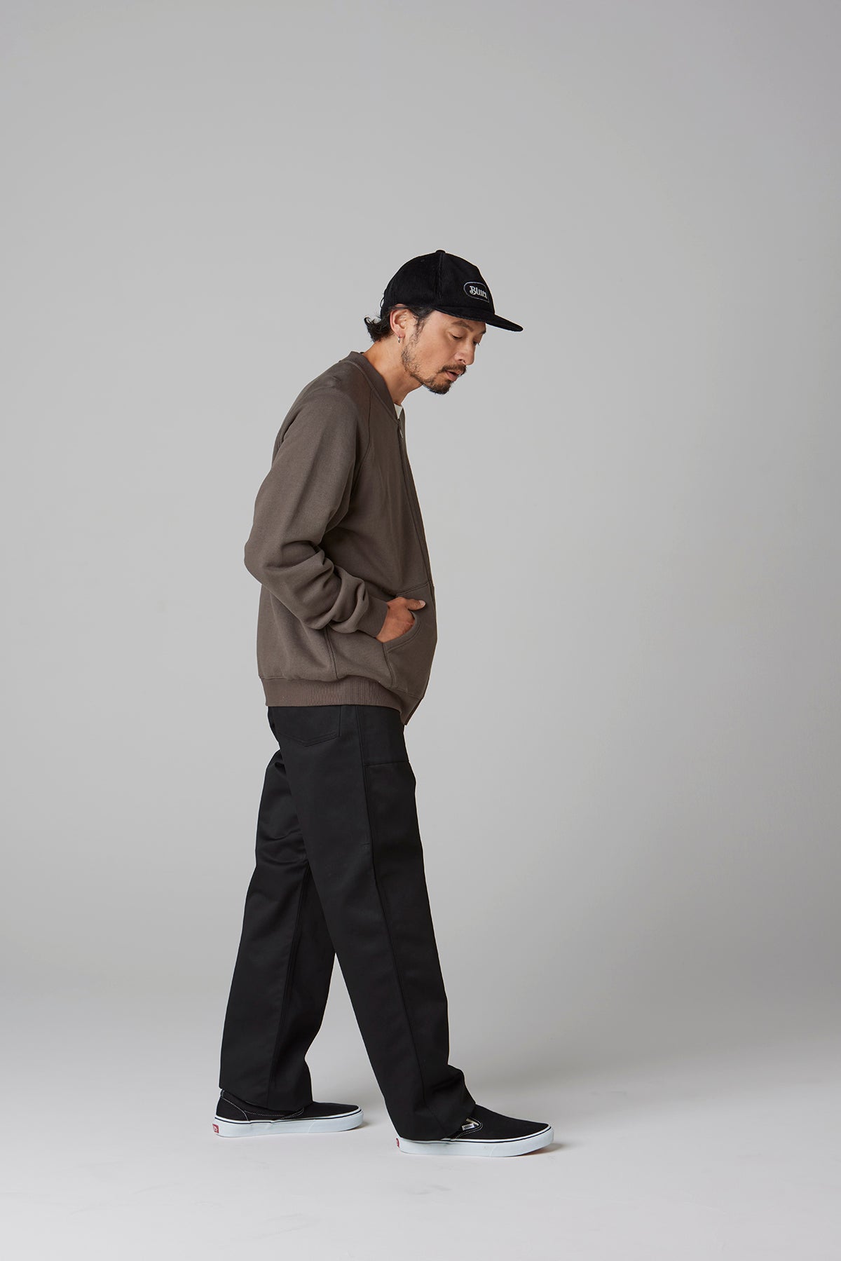 HEAVY PILE ZIP JACKET