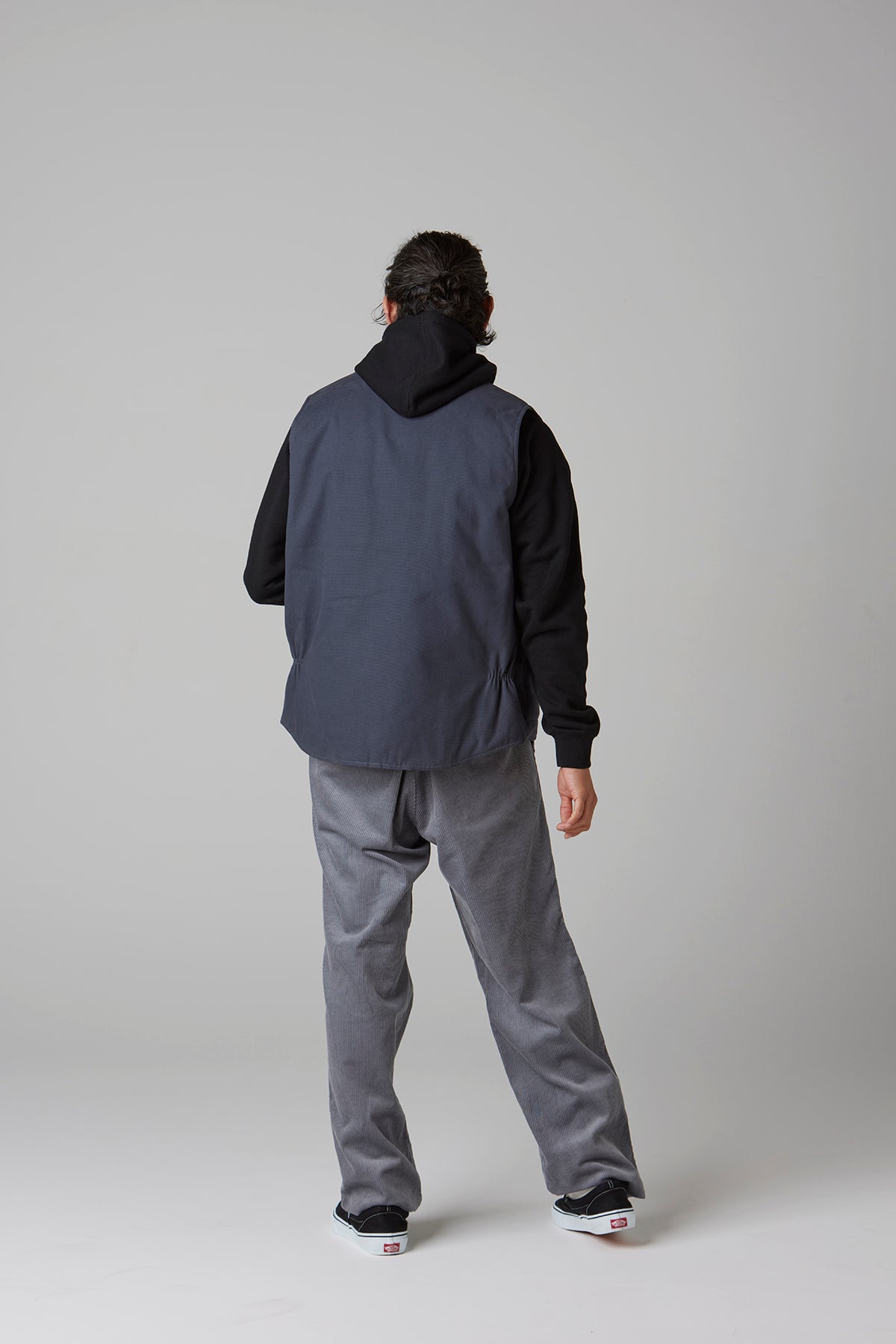 RIB COLLAR DUCK VEST