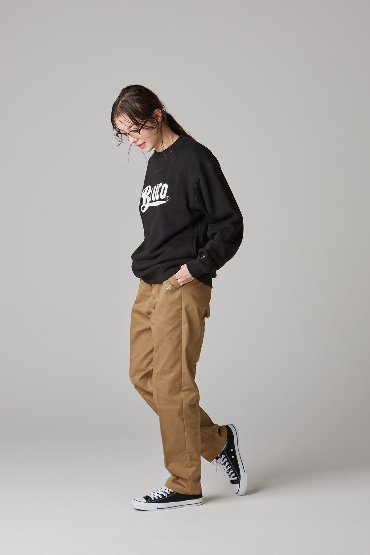 HEAVY PILE  SWEATSHIRTS -Old Logo-