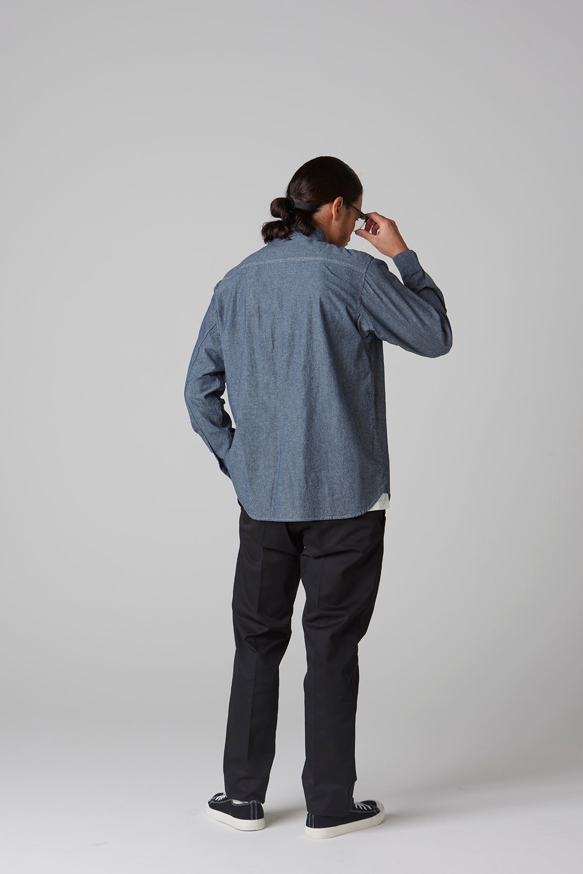 CHAMBRAY WORK SHIRT L/S