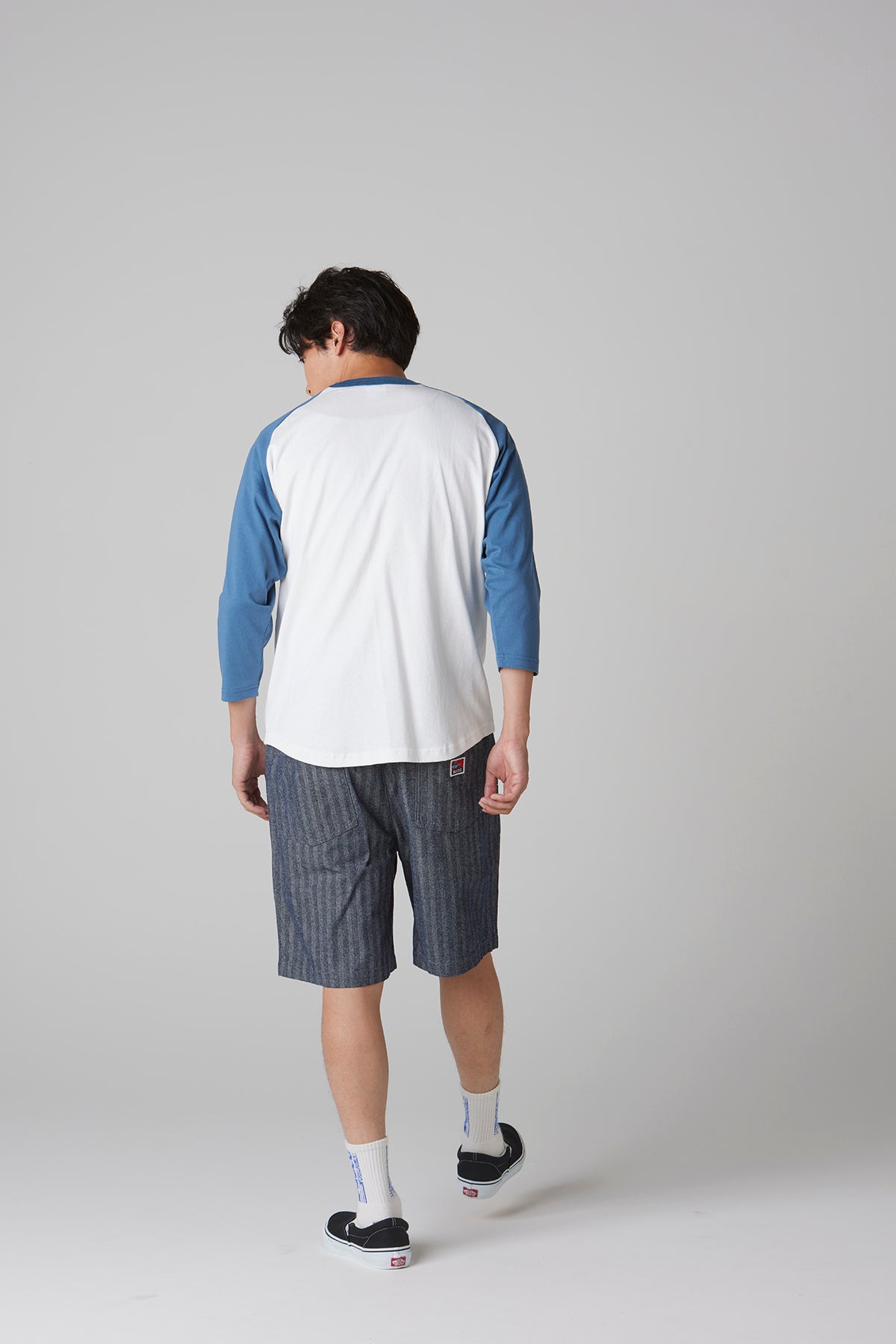 RAGLAN 3/4 TEE -BWG-