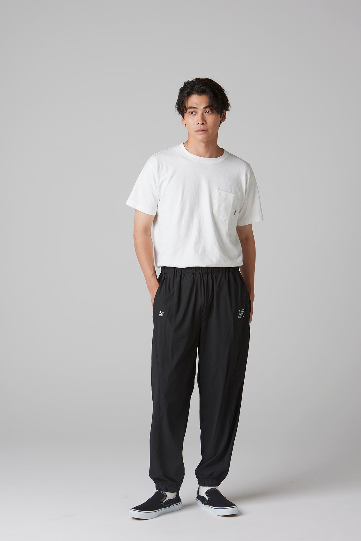 STRETCH TRACK PANTS