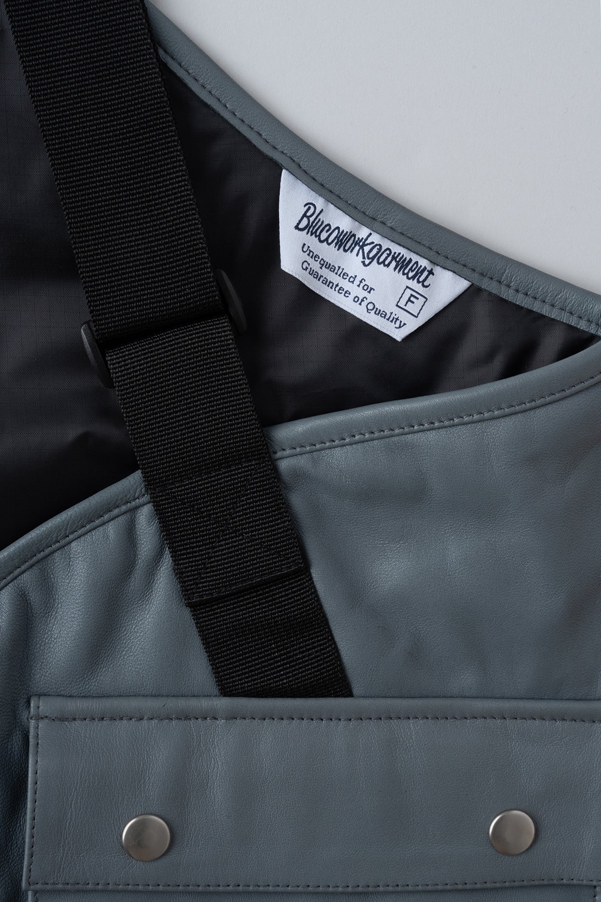 楽天市場】【BLUCO/ブルコ】2024SS「Leather Utility Vest