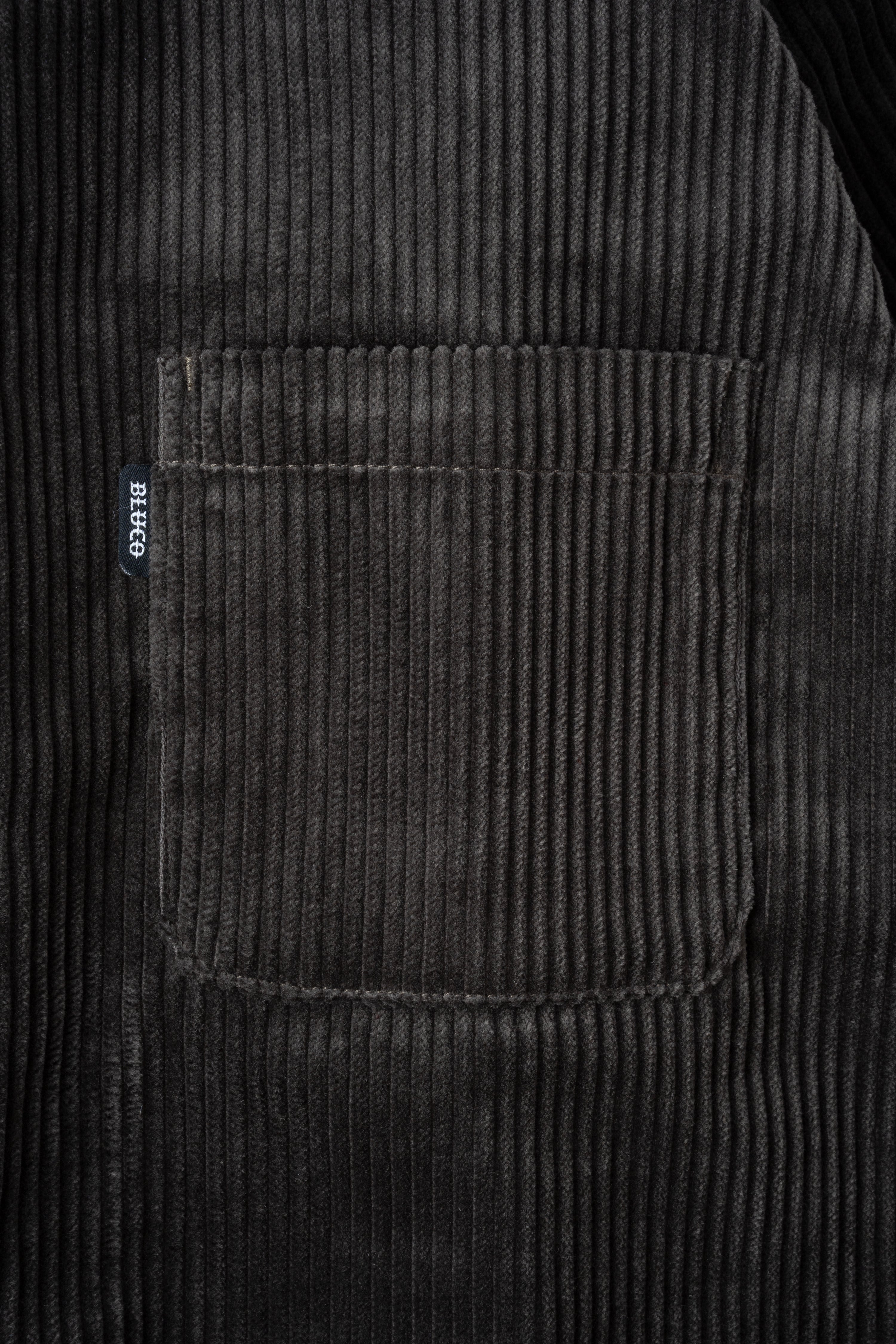 CORDUROY HOODED SHIRT