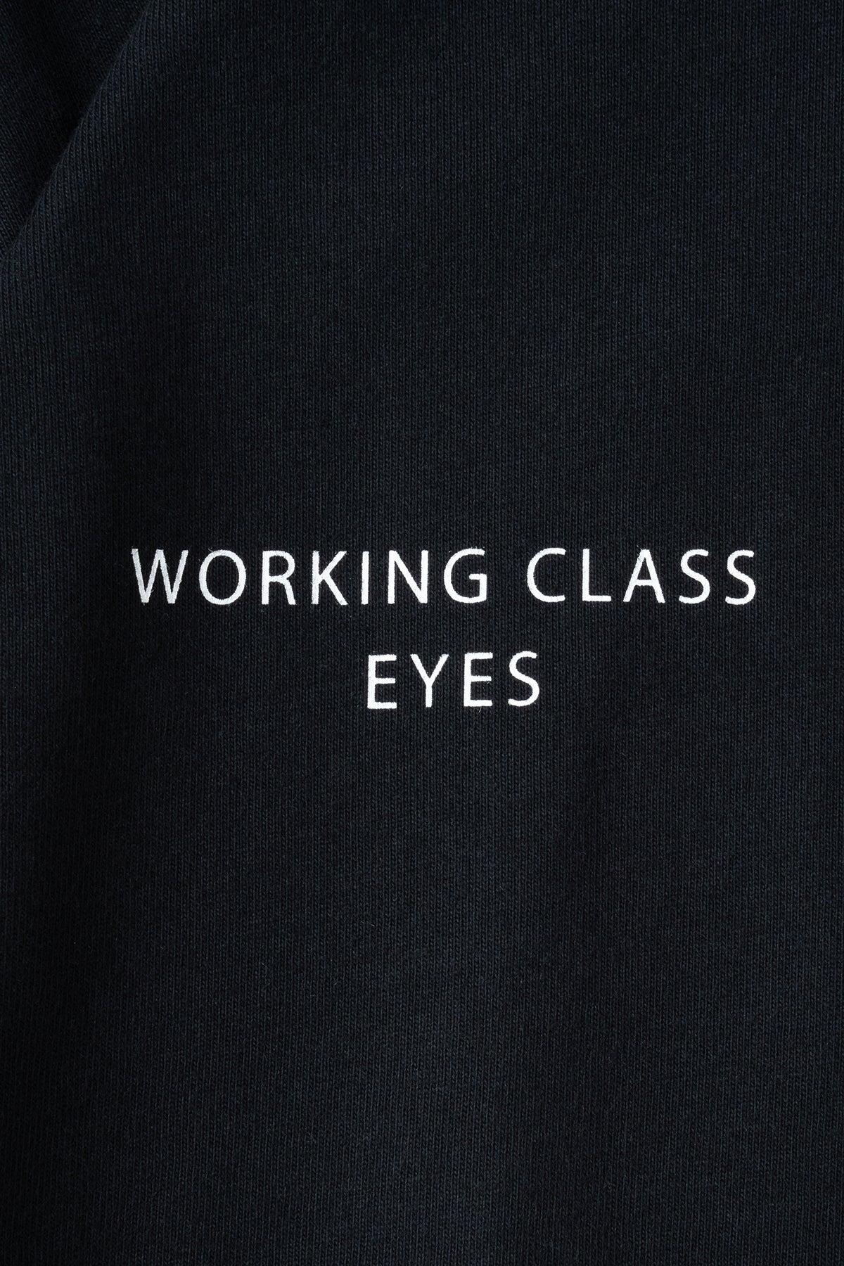 HEAVY DRY COTTON POLO NECK L/S TEE -Oil Can-