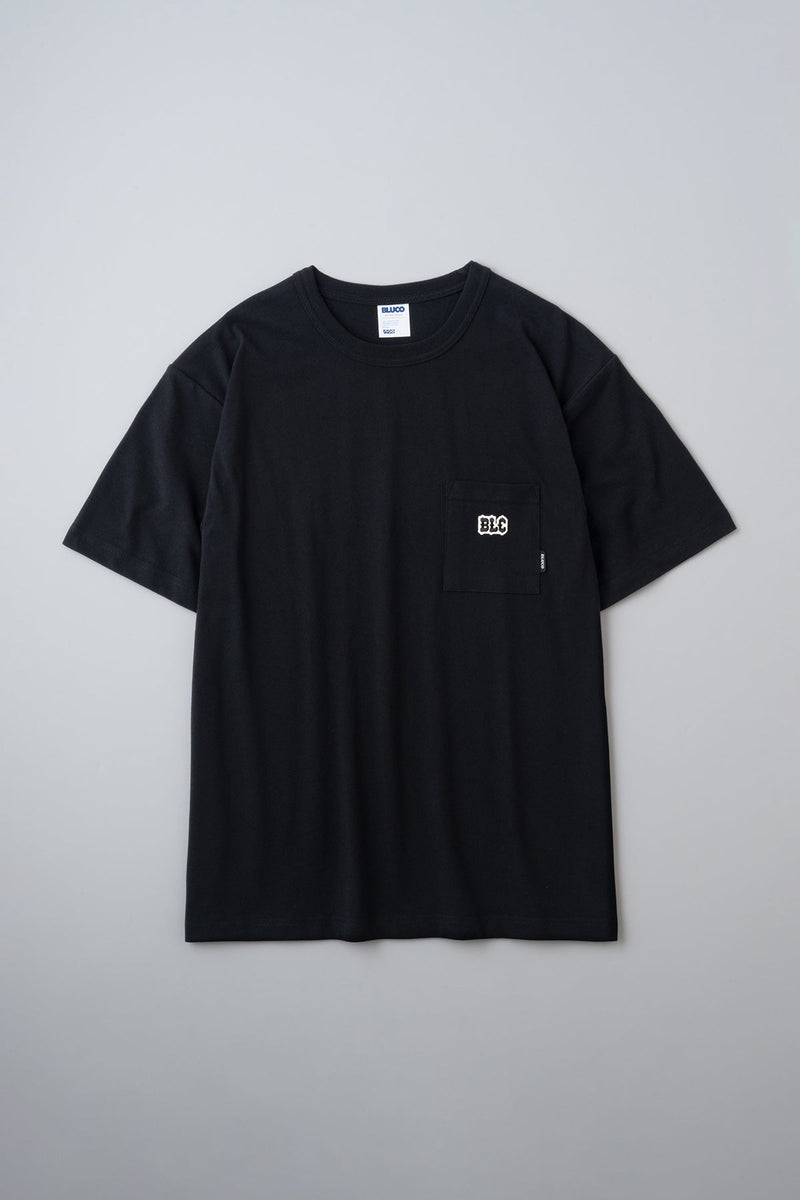 ドライコットン ポケットTシャツ -BLC-