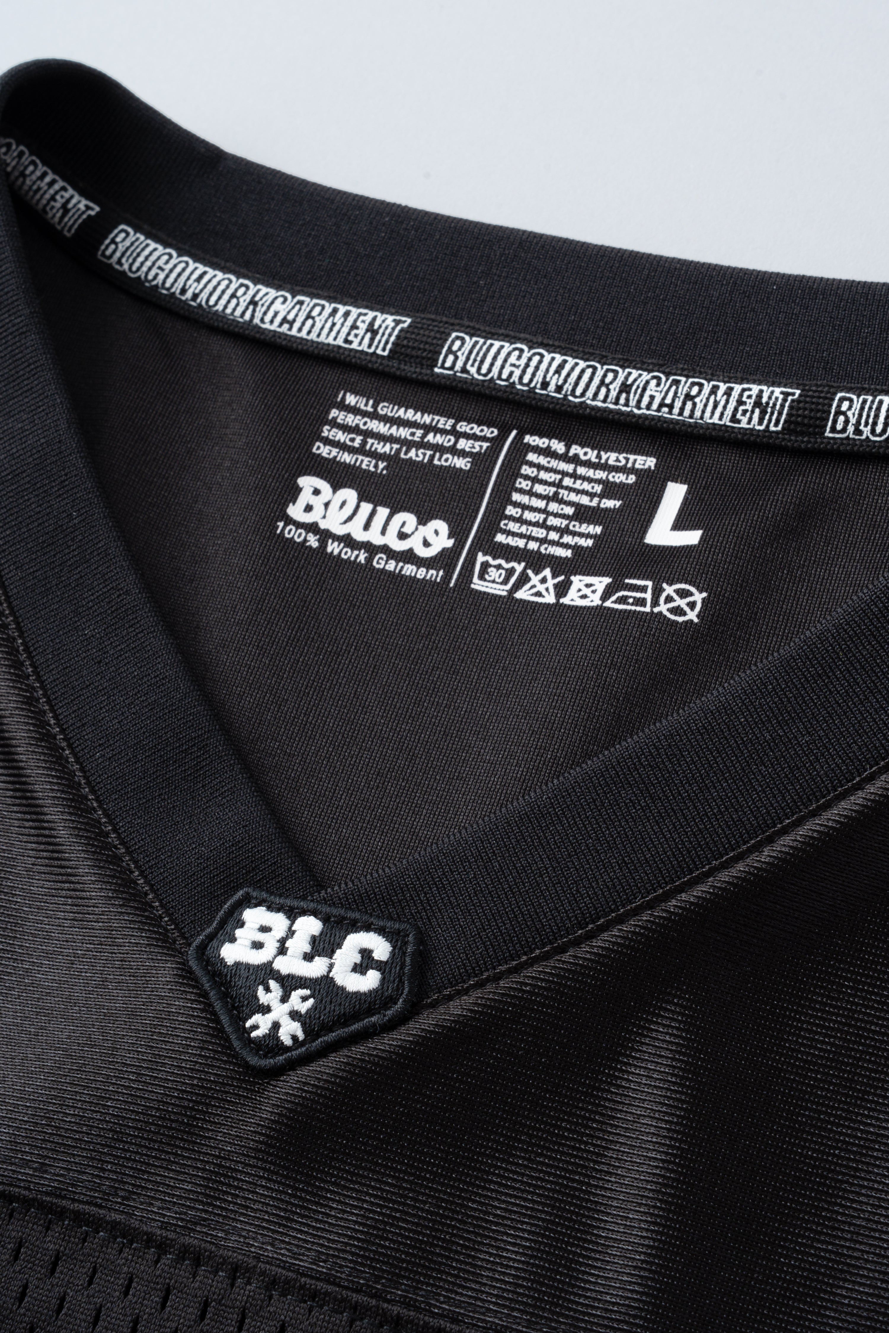 メッシュフットボールTシャツ