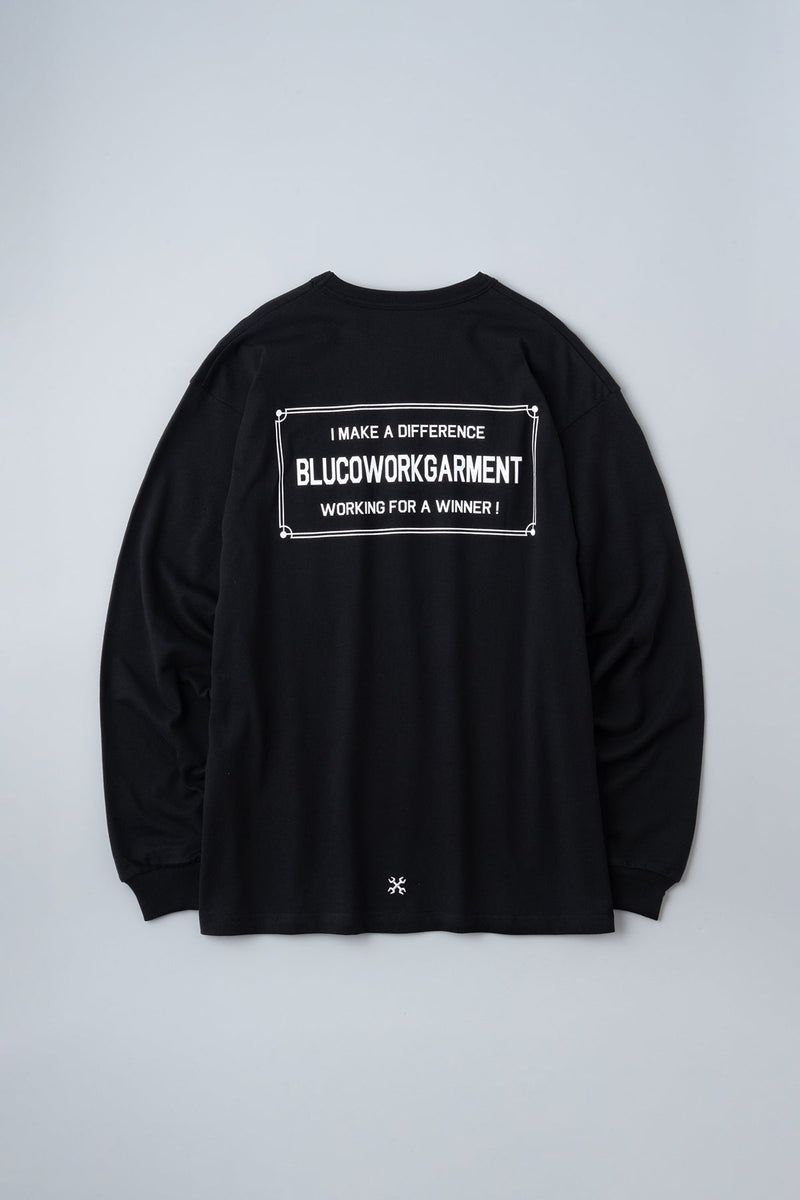 ポケット L/S Tシャツ -Ticket-