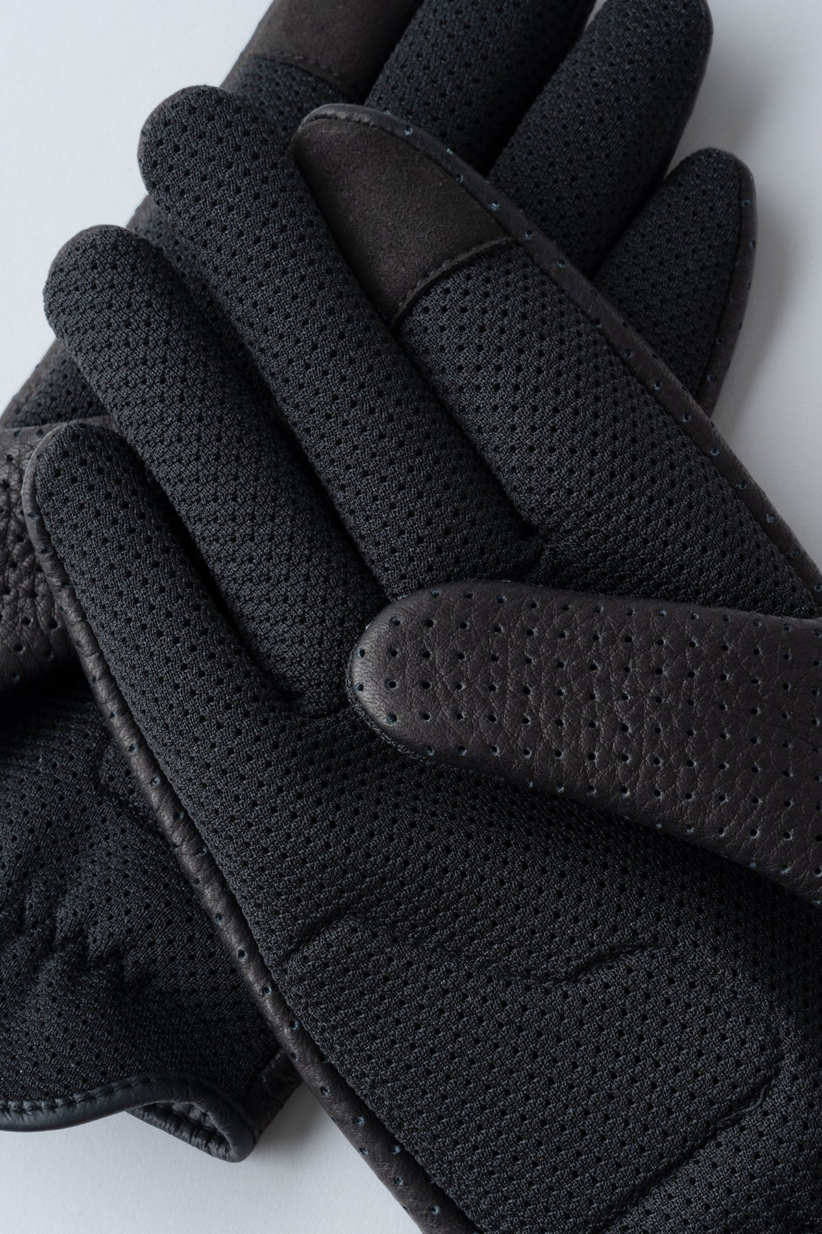 DEERSKIN PUNCHING MESH GLOVE