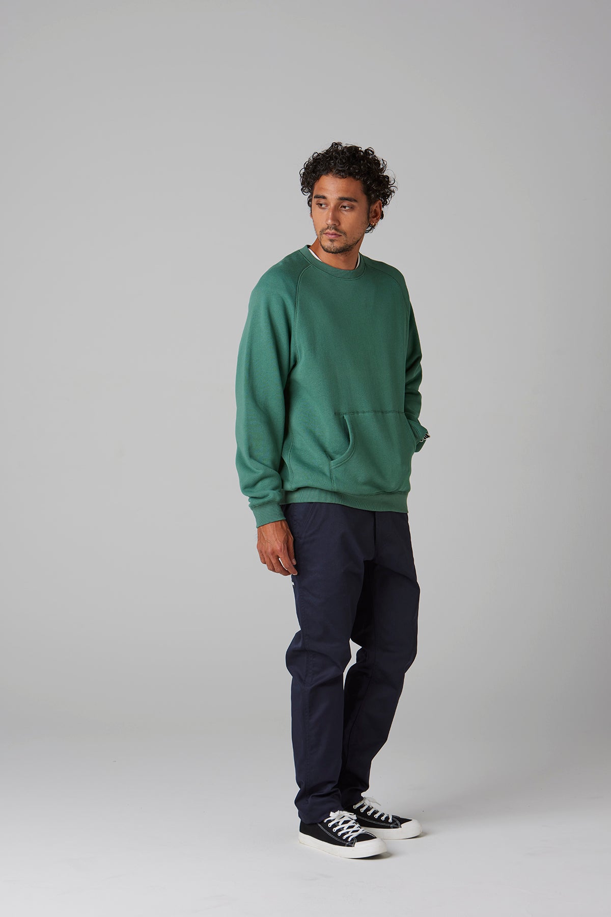 HEAVY PILE  SWEATSHIRT