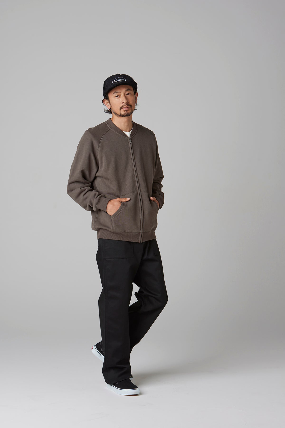 HEAVY PILE ZIP JACKET