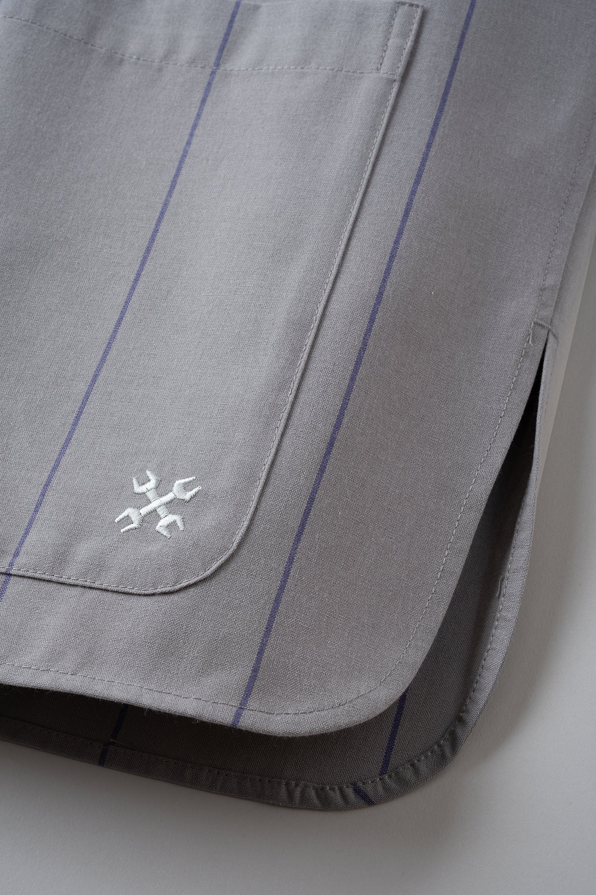 GARAGE STRIPE WORK SHIRT S/S