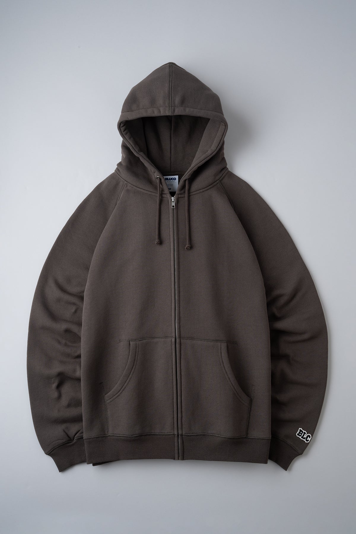 HEAVY PILE ZIP SWEAT HOODIE