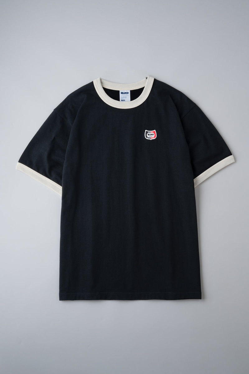 HEAVY DRY COTTON RINGER TEE -Champ-