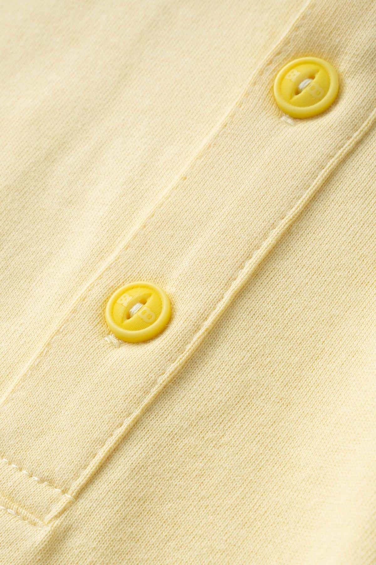 HEAVY DRY COTTON POLO NECK TEE -Champ-