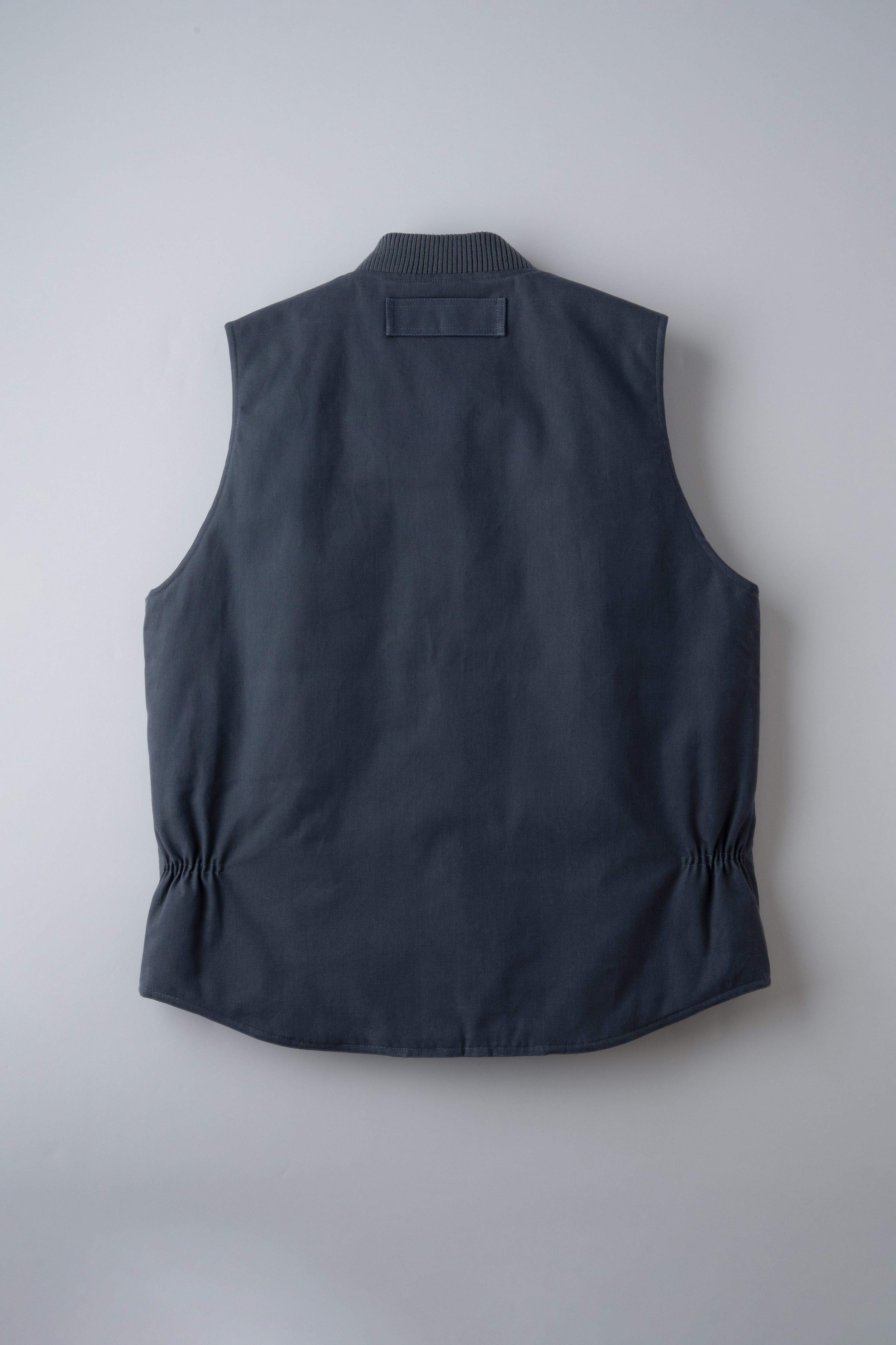 RIB COLLAR DUCK VEST