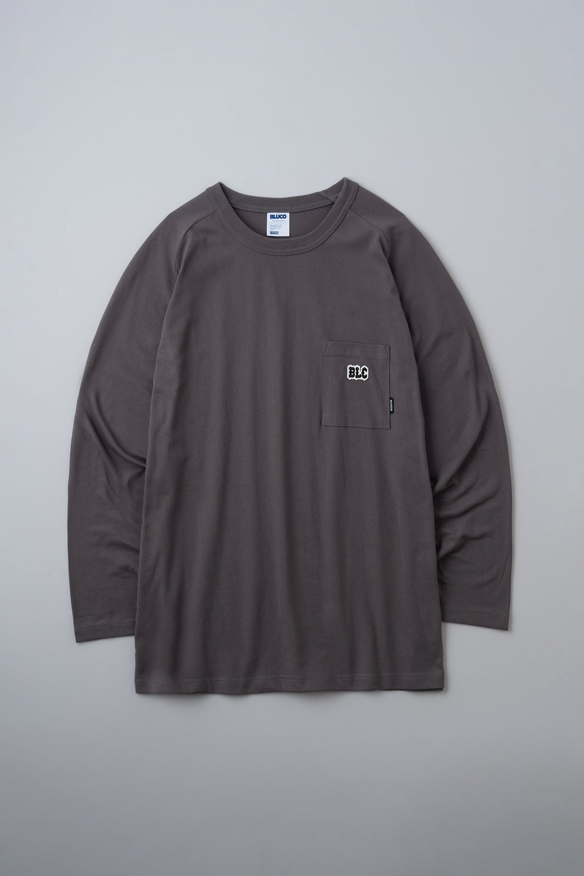 ドライコットン ラグラン ポケットTシャツ L/S -BLC-