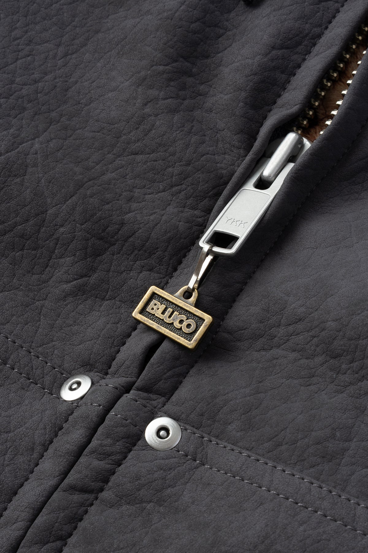(PANTYDROPPER×BLUCO) シンセティックレザー アクティブジャケット