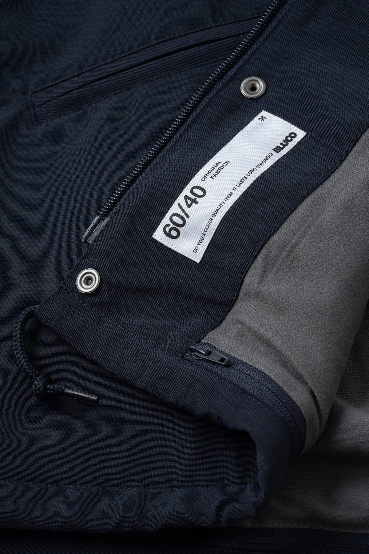60/40 CHIN STRAP COACH JACKET – BLUCO. INC