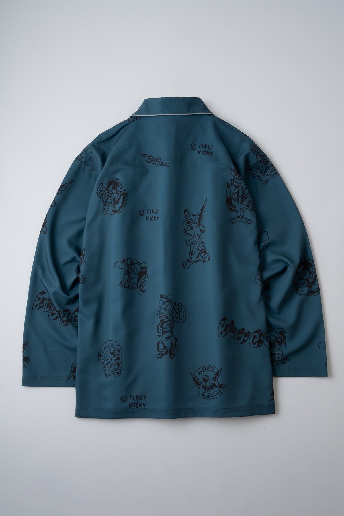 POOLSIDE SHIRT L/S -Tattoo-