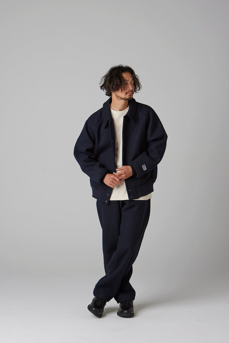 HEAVY MELTON AWARD JACKET