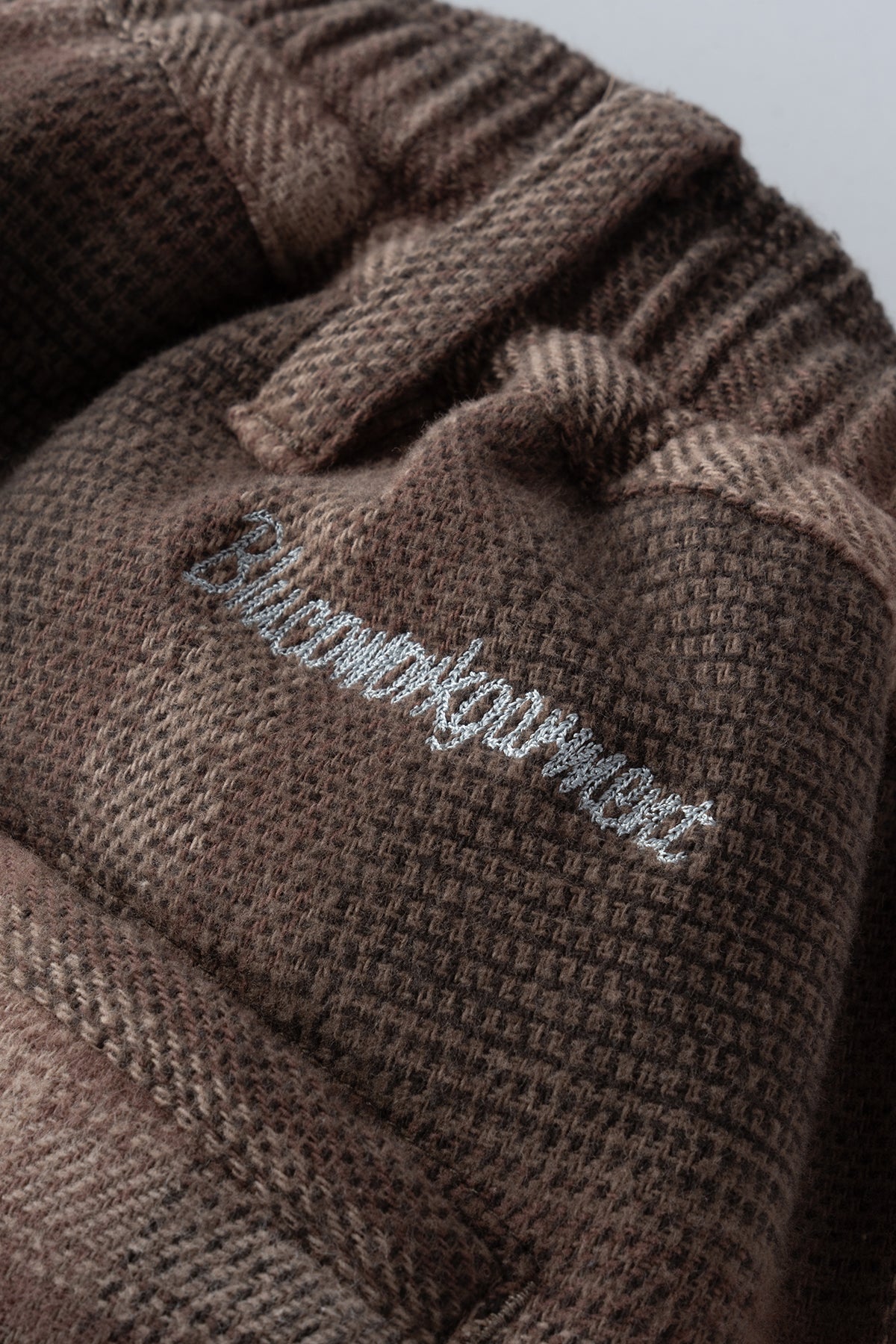 OMBRE CHECK WARM EASY PANTS