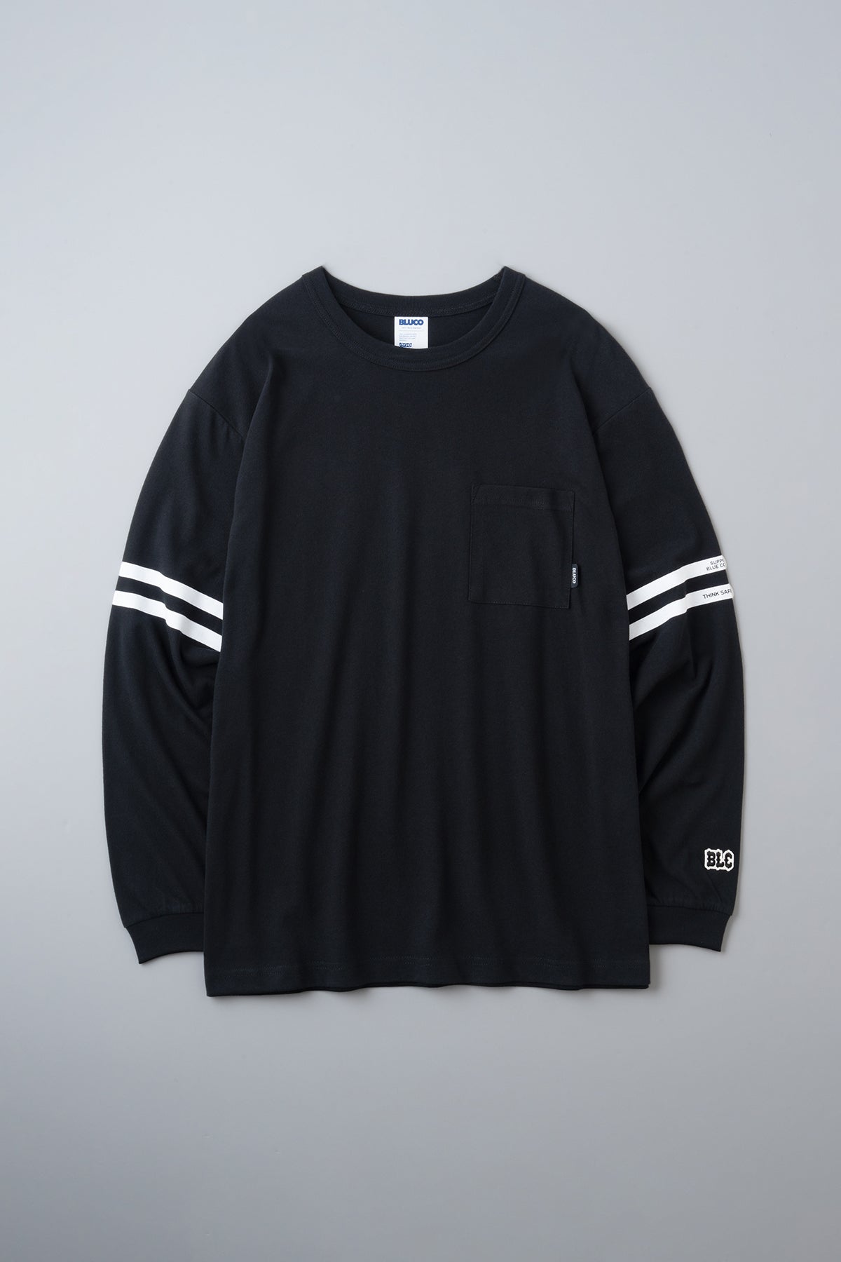 ドライコットン ポケットTシャツ L/S -Line-