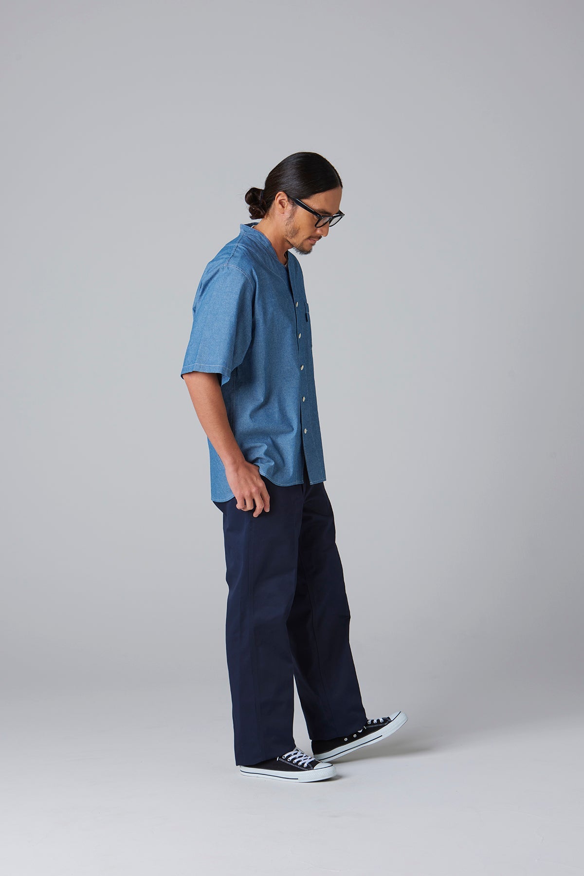 シャンブレーワークシャツ S/S