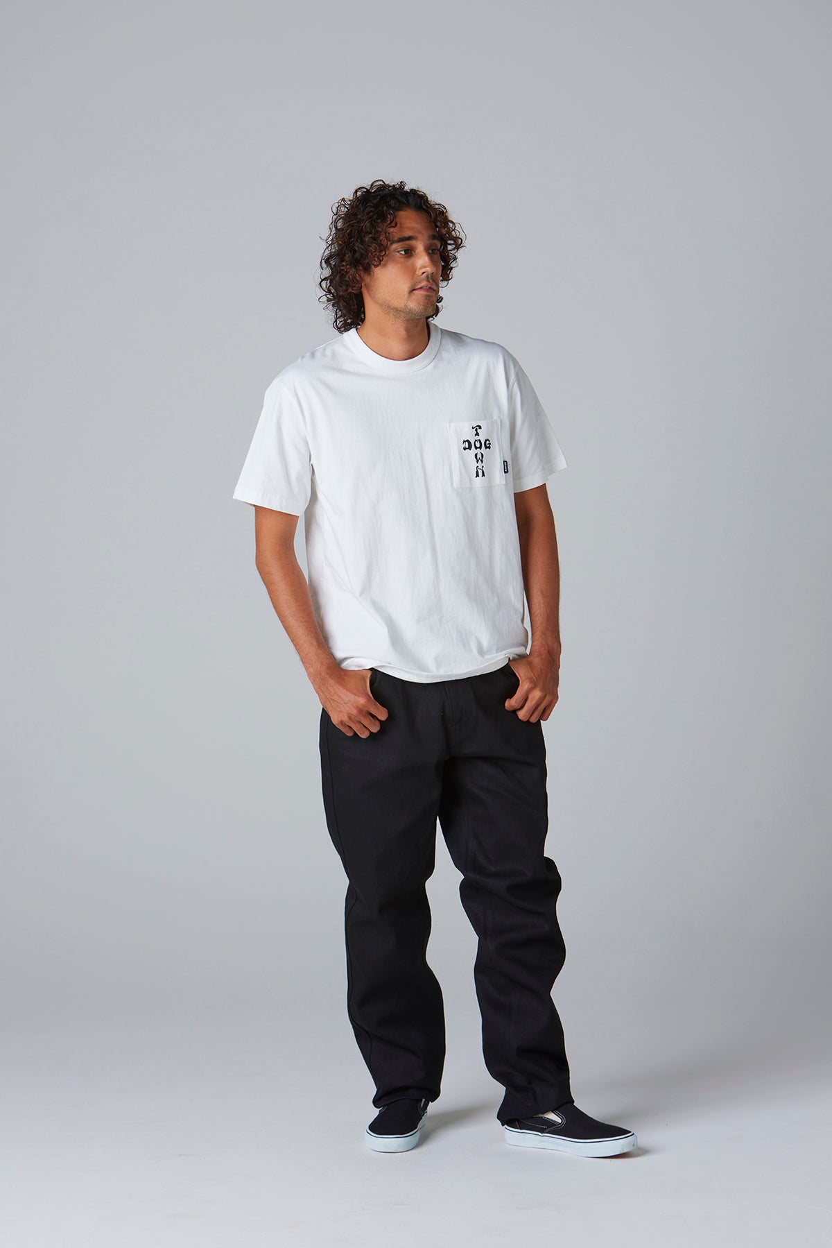 (DOGTOWN×BLUCO) ポケットTシャツ -Logo-