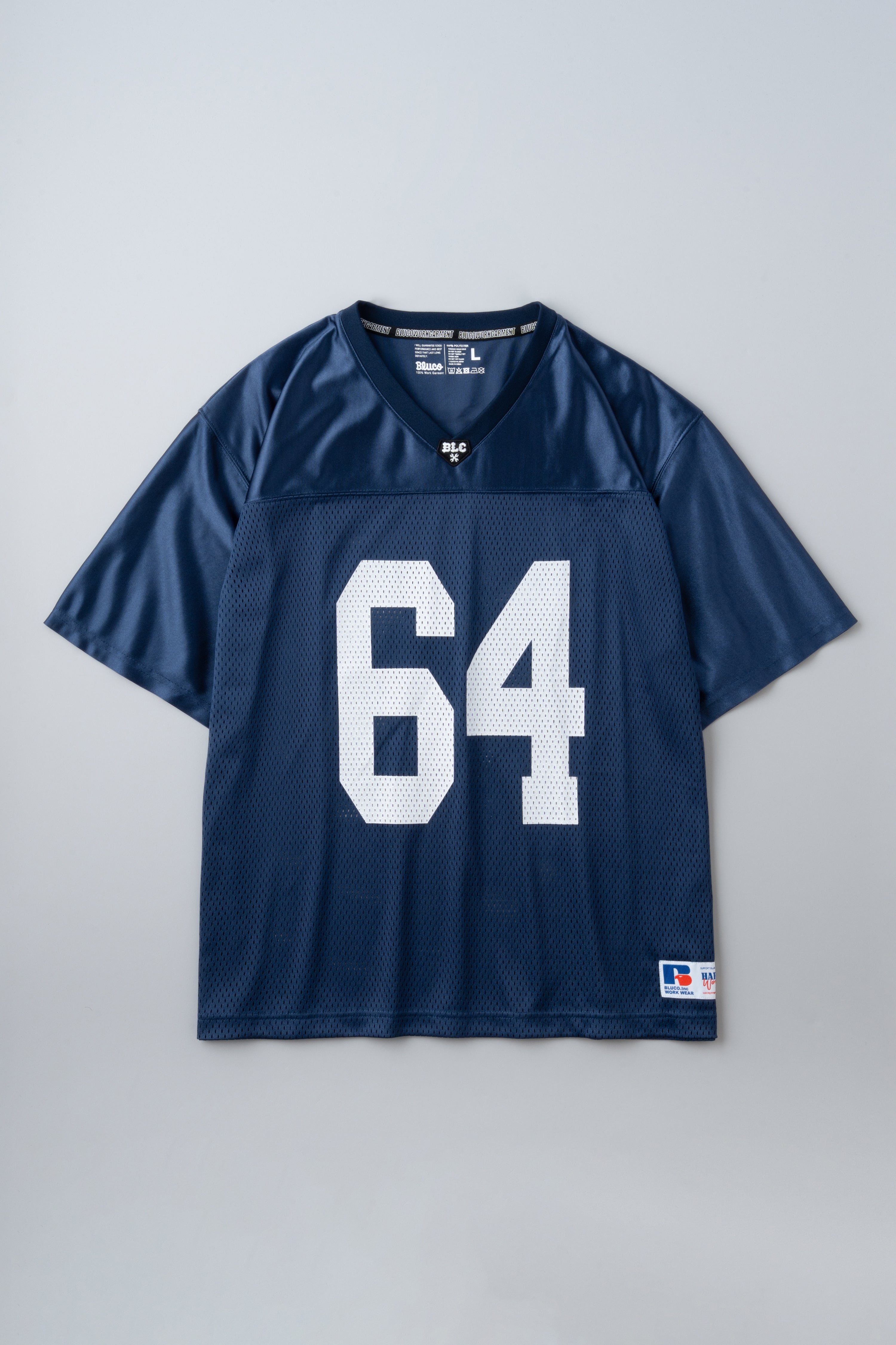 メッシュフットボールTシャツ – BLUCO. INC