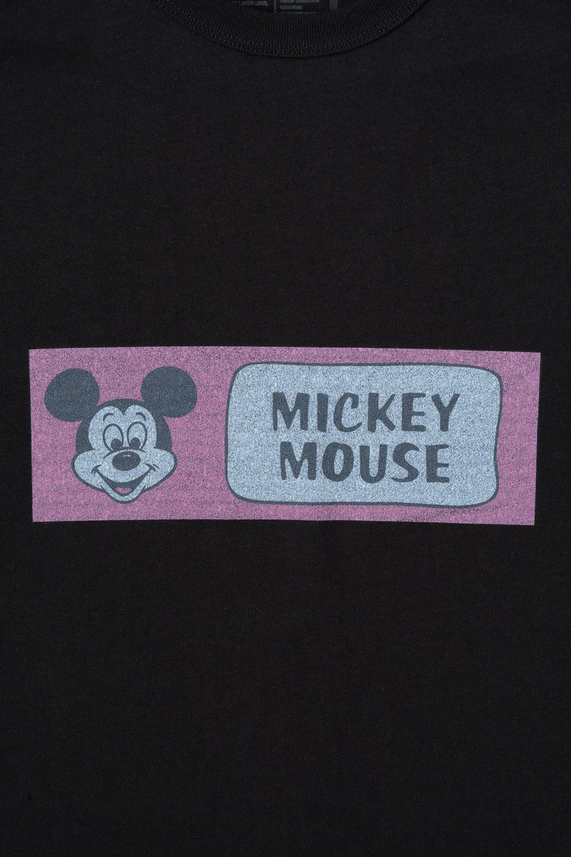 (DISNEY×BLUCO) プリントTシャツ ”Mickey Mouse"