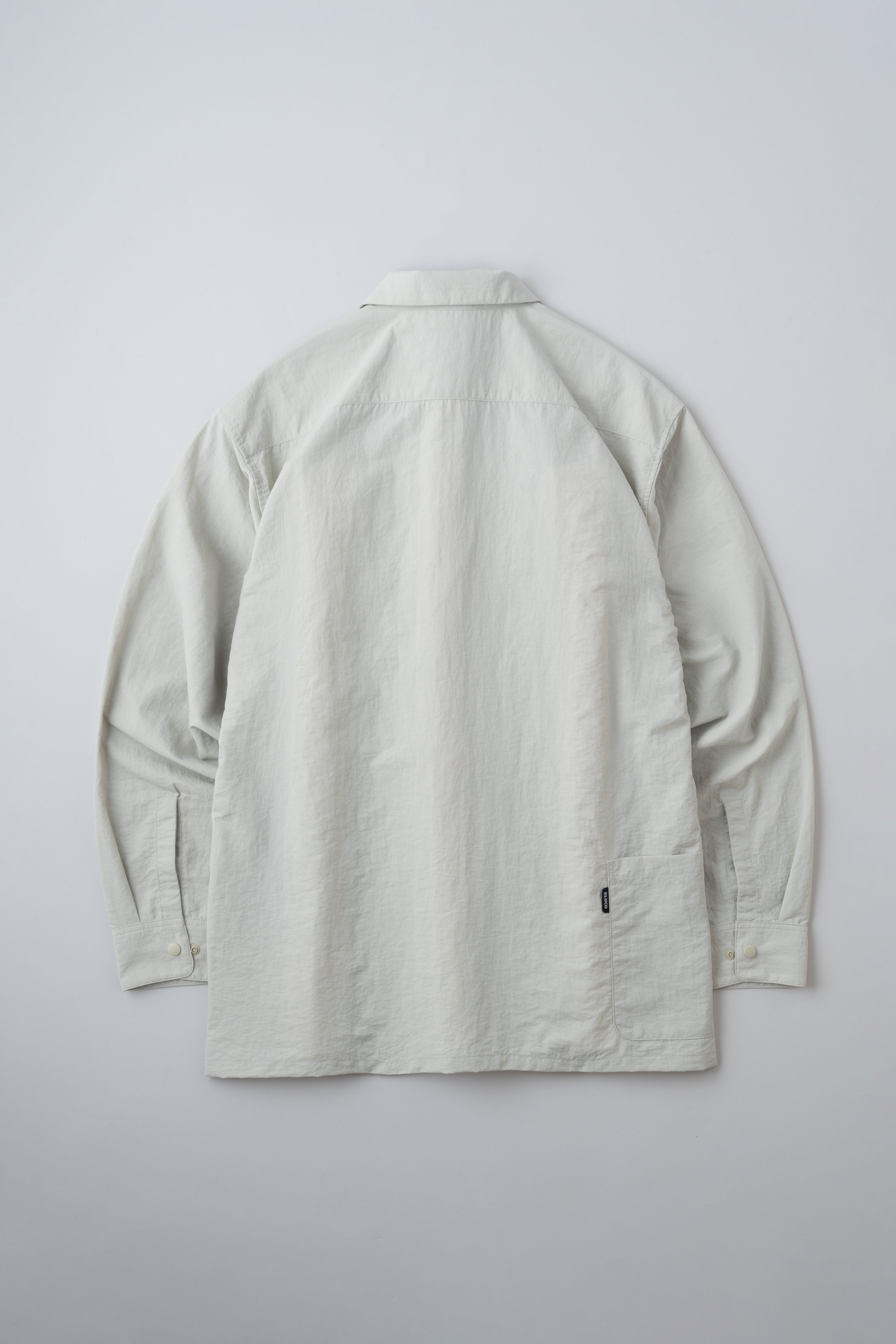 ナイロンフルジップシャツ