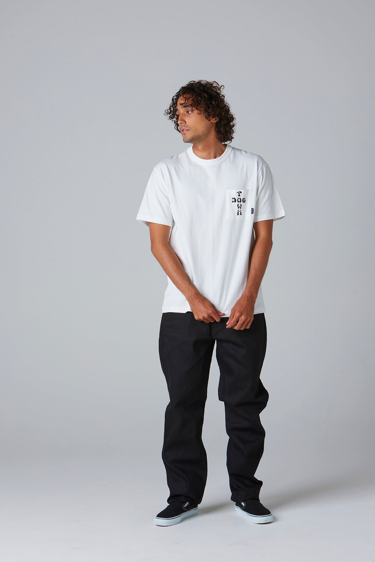 (DOGTOWN×BLUCO) ポケットTシャツ -Logo-