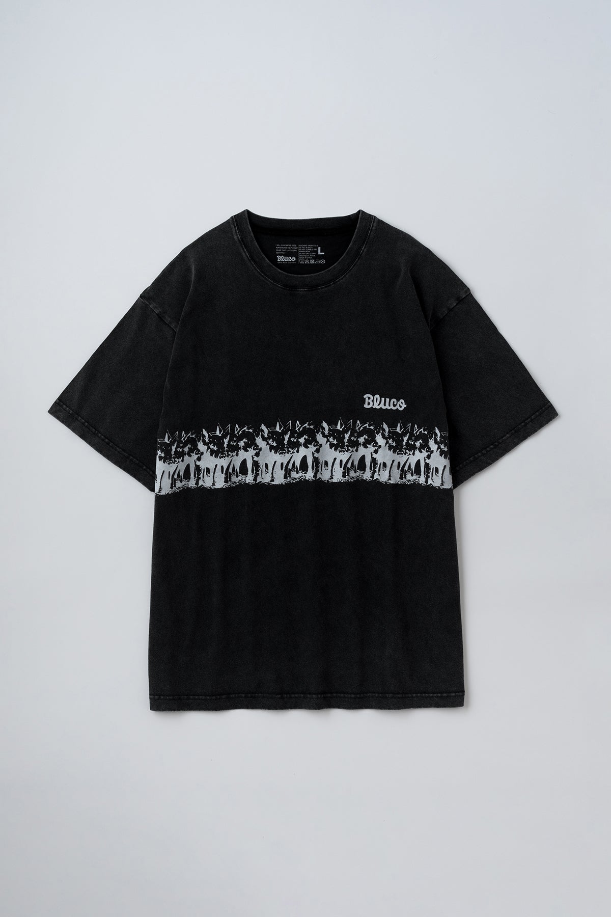 ピグメントオーバーTシャツ-HOG-