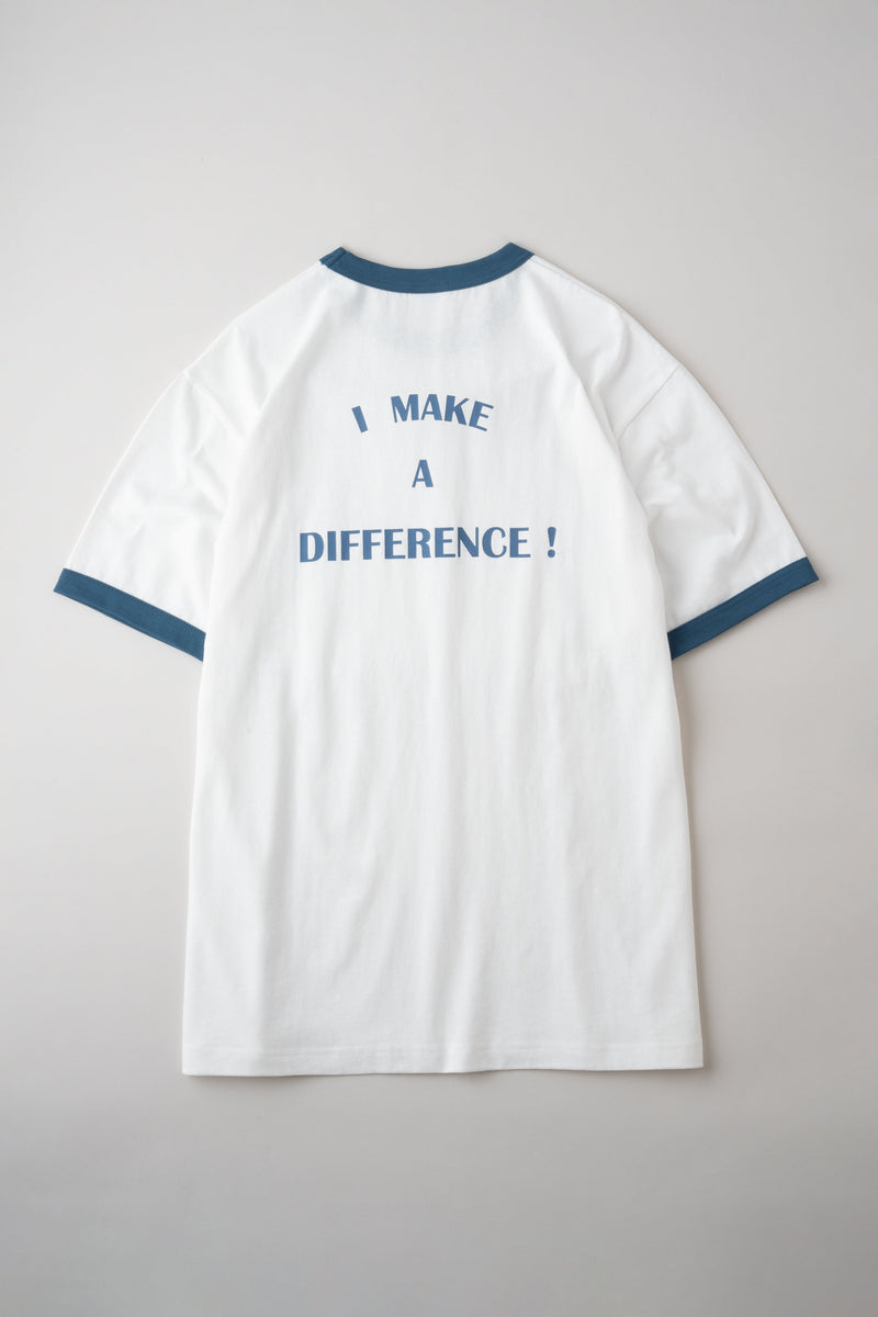 PRINT RINGER TEE -Diff-