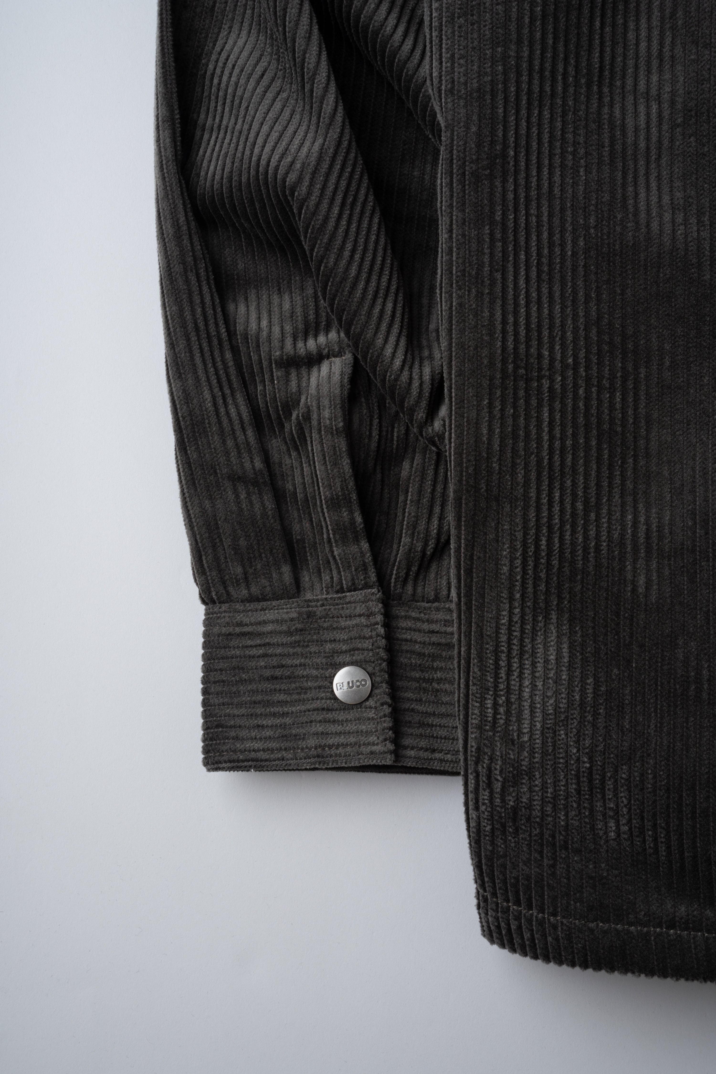 CORDUROY HOODED SHIRT