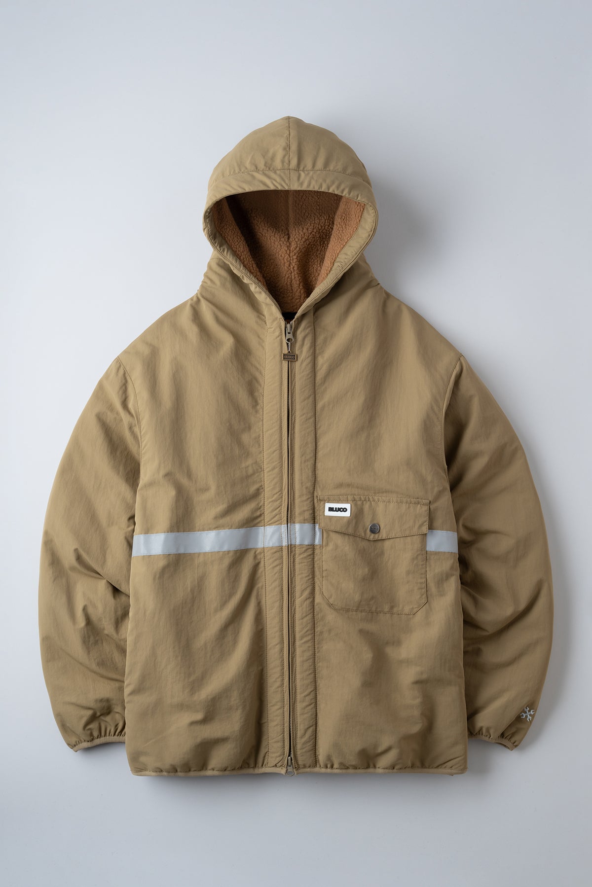 HOODED REFLECTOR JACKET