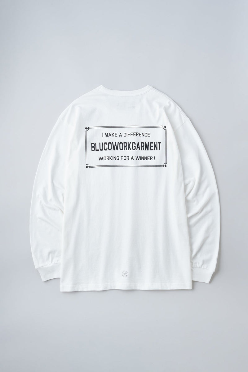ポケット L/S Tシャツ -Ticket-