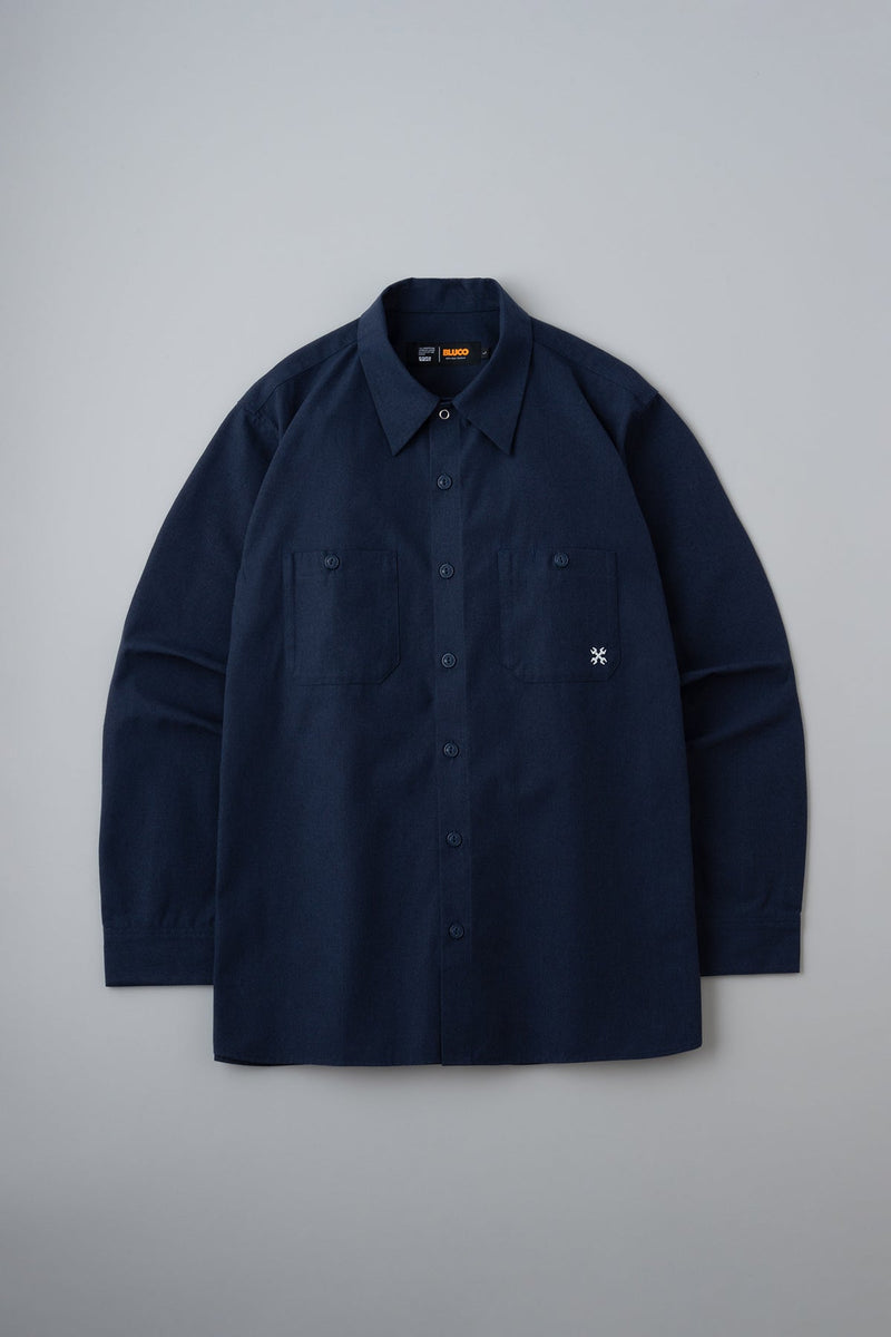 スタンダードワークシャツ L/S -Solid-