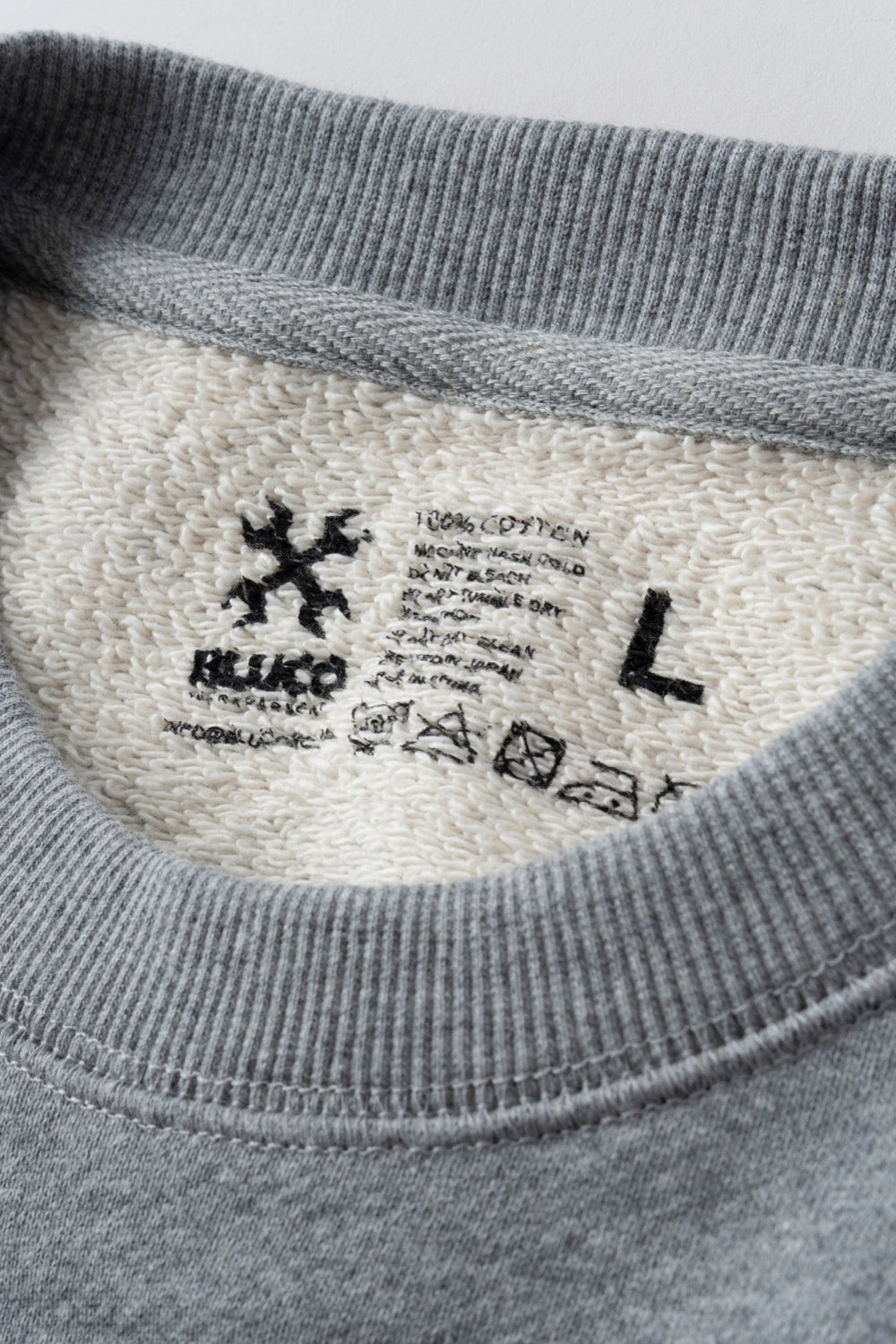 HEAVY PILE  SWEATSHIRTS -Old Logo-